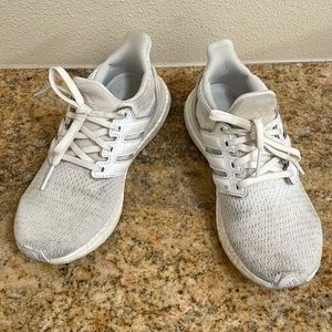 White UltraBoosts